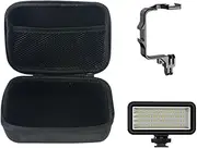 Waterproof 40M Underwater Led Video Diving Fill Light Lamp for Gopro Hero 11 10 9 Action Camera Accessories (Size : Combo 2)