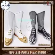 Game Identity V White Guard & Black Guard Shoes Anime Cosplay Long Boots Unisex