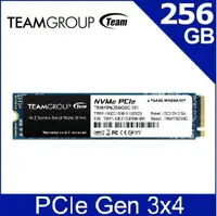 在飛比找PChome24h購物優惠-TEAM 十銓 MP33 256GB M.2 PCIe SS