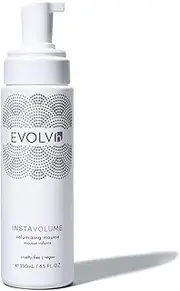 EVOLVh - Natural InstaVolume Volumizing Mousse | Vegan, Non-Toxic, Clean Hair Care (8.5 fl oz | 250 mL)
