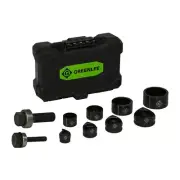 Greenlee 735BB Round Knockout Punch Kit, 1/2 to 1-1/4 In