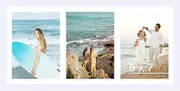 JCJMY 8x16 Picture Frame, 5x7 Collage Picture Frame, Display 3 Pcs 5x7 Photos or 8x16 Picture, 3 Opening 5x7 Collage Frame for Wall Hanging or Tabletop, Lightweight 5 x 7 Multi Picture Frame, White