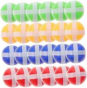 Yardwe 25Pcs Sticky Ball for Suction Throwing Balls Safe Lightweight Family Game for Fun Present