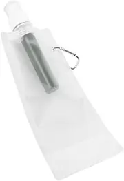 NULYLU Water Purifier Filters Camping Accessories Hiking Water Filter Bag Outdoor Water Pouch Water Container Hiking Water Bag Reusable Water Bag Hiking Supply Camping Water Pouch Abs