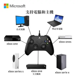 特價 微軟 Xbox Series X 有線控制器 XBOX ONE手把 遊戲有線手把 控制器 適用電腦PC/Steam