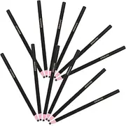 PLAFOPE Portable Pull-string Crayon Pencils 12pcs Grease Pencils for Marking Materials
