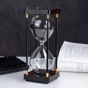 Large Sand Timer, Hourglass Timer 60 Minutes,Vintage Wooden Hour Glass Timer