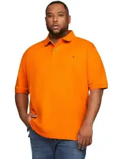 [Tommy Hilfiger] Big & Tall 1985 Regular Fit Polo in Orange