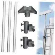 Starlink Gen 3 Pole Mount Kit, 10ft Pole with Starlink Adapter and RV Ladder