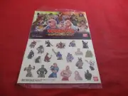 Kinnikuman II New Generation Nintendo Gamecube Bandai Promotional Sticker Sheet