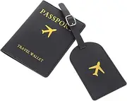 Holibanna 3 Sets Travel Accessories Set Luggage Tags Passport Holder Card Holders for Suitcases Luggage Strap