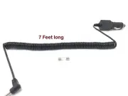 CAR Coiled Power Cord Replacement for Whistler 4500ES Radar Detector