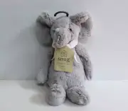 Snug Gray Elephant Plush Soft Baby Toy Stuffed Animal Lovey 12" Medium