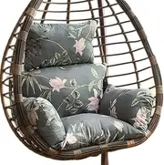 Outdoor Swing Cushion | Patio Swing Cushion | Bench Swing Cushion, Swing Hammock Egg Basket Chairs Pad, Washable Swing Chair Cushion, Patio Hanging Egg Chair Pad, Garden Hanging Basket Chair Seat