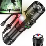 Flashlights High Lumens, Rechargeable Flashlight 10000 Lumens with Magnetic, ...