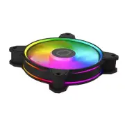 Cooler Master MasterFan MF120 Halo² Fan, Duo-Ring ARGB Gen 2 LED Rings, 120mm