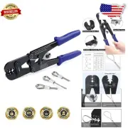 Professional Swaging Tool for Aluminum & Steel Ropes - Compact and Durable