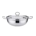 Induction Wok Pan Chinese Shabu Pot Stockpot Cookwar Induction Hot Pot