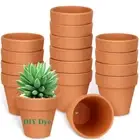 16 Pcs 2'' Terra Cotta Pots Pottery Planter Cactus Flower Pots Succulent Pot wit