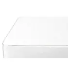 Sheraton Luxury Comfort Quilted Fitted Mattress Protector for King Bed White