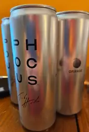 PHOCUS Creative Clean Energy Drink Zero Sugar Sparkling Water Orange