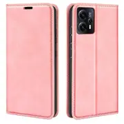 For Motorola Moto G13 4g Skin-touch Feeling Pu Leather Wallet Cover Magnetic Auto-absorbed Folding Stand Phone Case