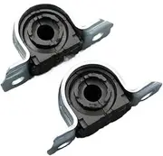 1kd411314 For Golf 6 MK6 Jetta Passat B6 b7l tiguann Tourann Octavia superb CC Stabilizer bar rubber sleeve 1kd 411 314 Spare parts (Color : Rear 2 Pieces)