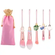 5PCS Popular Siinger Tay Lor Theme Makeup Brushes Set Cosmetic Kawaii Gifts