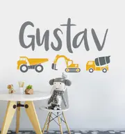 [Namly Design] Wallsticker - Vehicles / Personalised