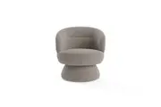 Brosa Dame Swivel Accent Chair (Fawn)