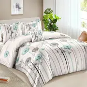 Serene- 100% Cotton Quilt Cover Set