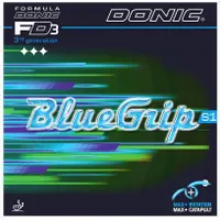 在飛比找蝦皮購物優惠-『良心桌球小舖』Donic BlueGrip S1 黏性膠面