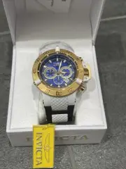 Invicta Subaqua Noma IIl Chronograph Quartz 3 Tone Men Watch 39000 NIB