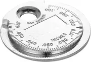 Rissunkv Spark Plug Gapping Tool | Spark Plug Gap Tool Gapper Gauge | Coin-Type Measurement Sparkplug Tester 0.6-2.4mm Range Car Accessories for Truck, Driver & Travel