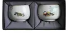 2pcs China Song Dynasty Antique master tea cup ruyao mandarin duck ceramic cup