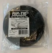RIP-TIE Wrap Strap Plus Reusable Hook And Loop 3/4" x 75’ Cable Tie Organizer