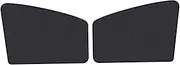 PENIKOKO 2Pc Car Window Shades Magnetic Sunshade for Side Windows Arc Design for Optimal UV Protection and Privacy Durable Carbon Yarn for Family Travel