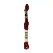 DMC Thread 6-Strand Embroidery Cotton 8.7 Yards Variegated Garnet 117-115 12-...