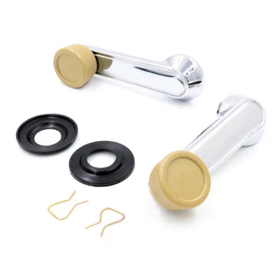 2x Crank Door Handle For 70-81 Toyota Celica TA22 TA23 Corolla KE20 KE25 KE30 35