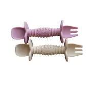 Smoosh Sporkie - Pink & Latte