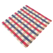 Table Checkered Tablecloth American Flag Runner Patriotic Banquet