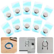 15pcs Cable Tie Wraps Snap Cable Straps Snap Cord Organizer Snap Cord Management
