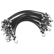 15 Pack Heavy Duty Bungee Cords with Hooks 11 Inch Mini Rubber Bungee Cord