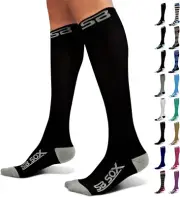 SB SOX Compression Socks (20-30mmHg) for Men & Women Size Large