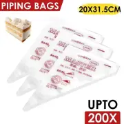 Disposable Pastry Bags Cake Icing Food Preparation Cake Piping Baking Tools