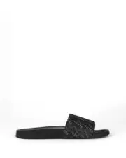 GUESS Levonna Slides Size: 7, Cotton
