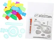 HONMEET 1 Set Scratch Painting Paper DIY Art Craft for Fun Creative Drawing Kit Scratching Painting Paper for Boys and Great for Parties and Family Activities