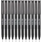 Artline Box 12 Bulk 200 Fineliner Felt Tip Pen 0.4mm (Black)