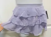 Bloch Ballet Dance 3 Tier Sequin Skirt Lilac Girls Child 8/10 Style #CR5070