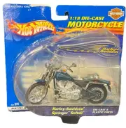 2000 Hot Wheels ~ 1:18 Motorcycle ~ Harley-Davidson Springer Softail